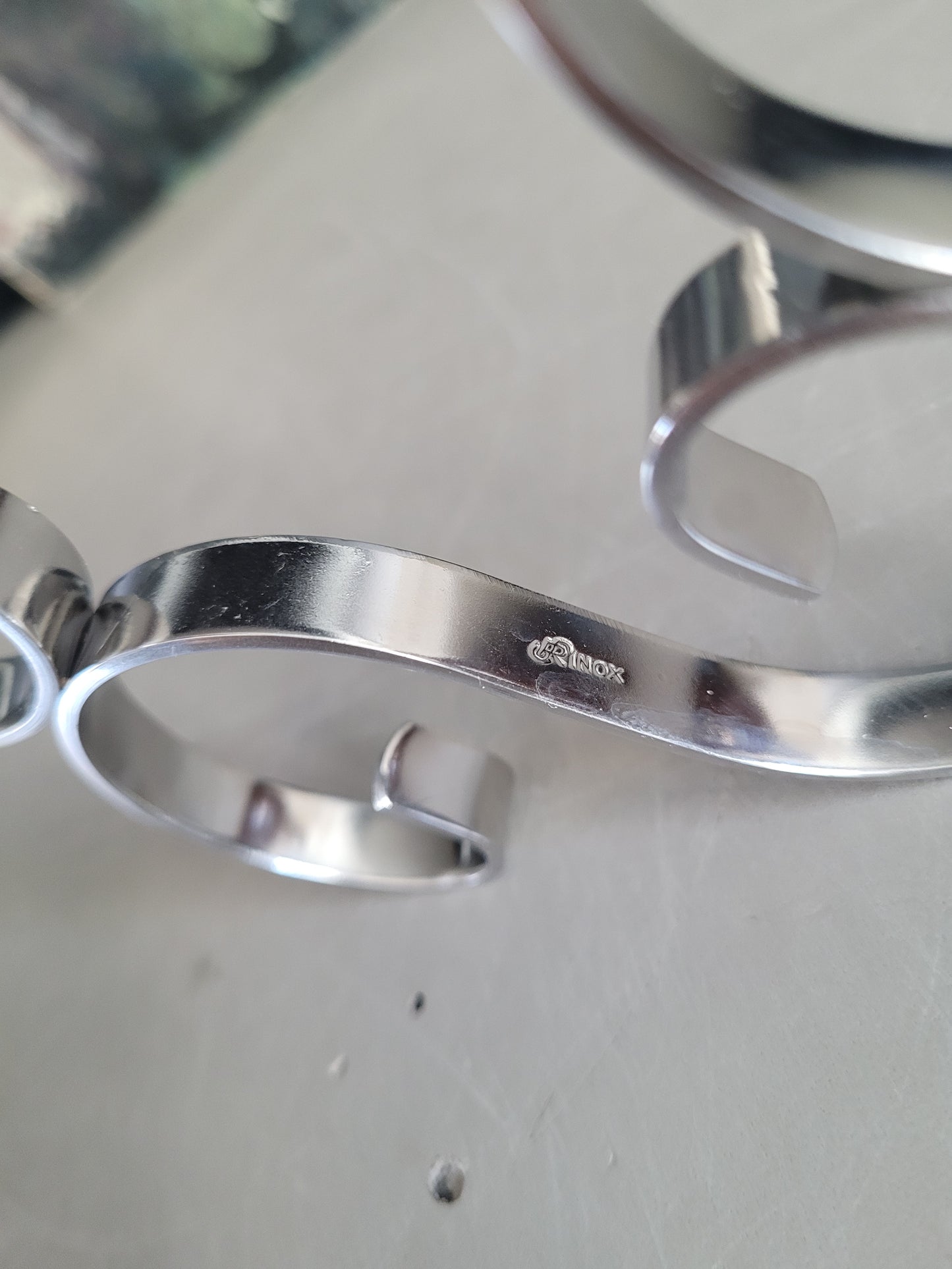 Paire de dessous de plat en inox - Ref 1125