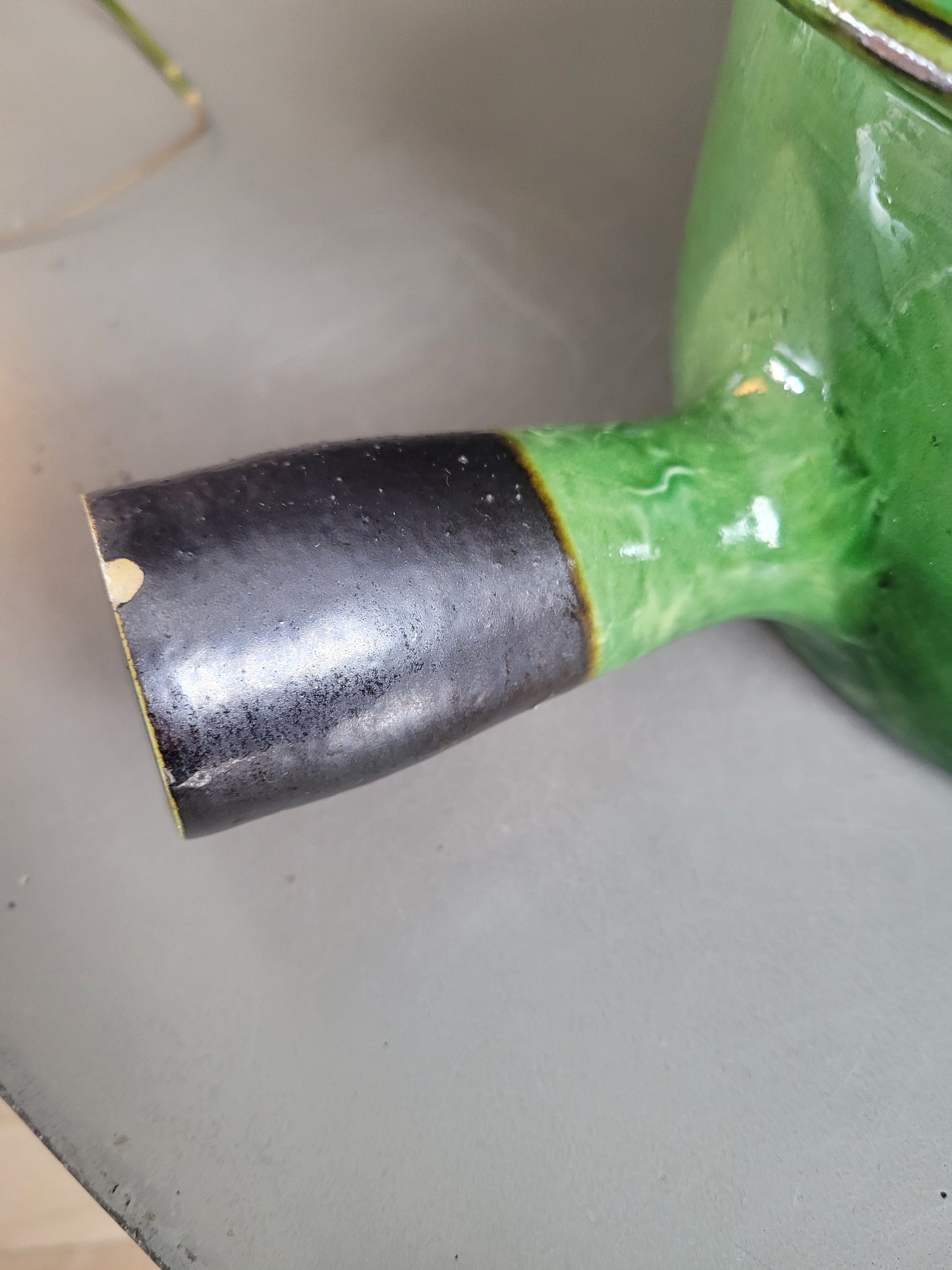 Caquelon à couvercle en terre cuite Vallauris - Ref 324