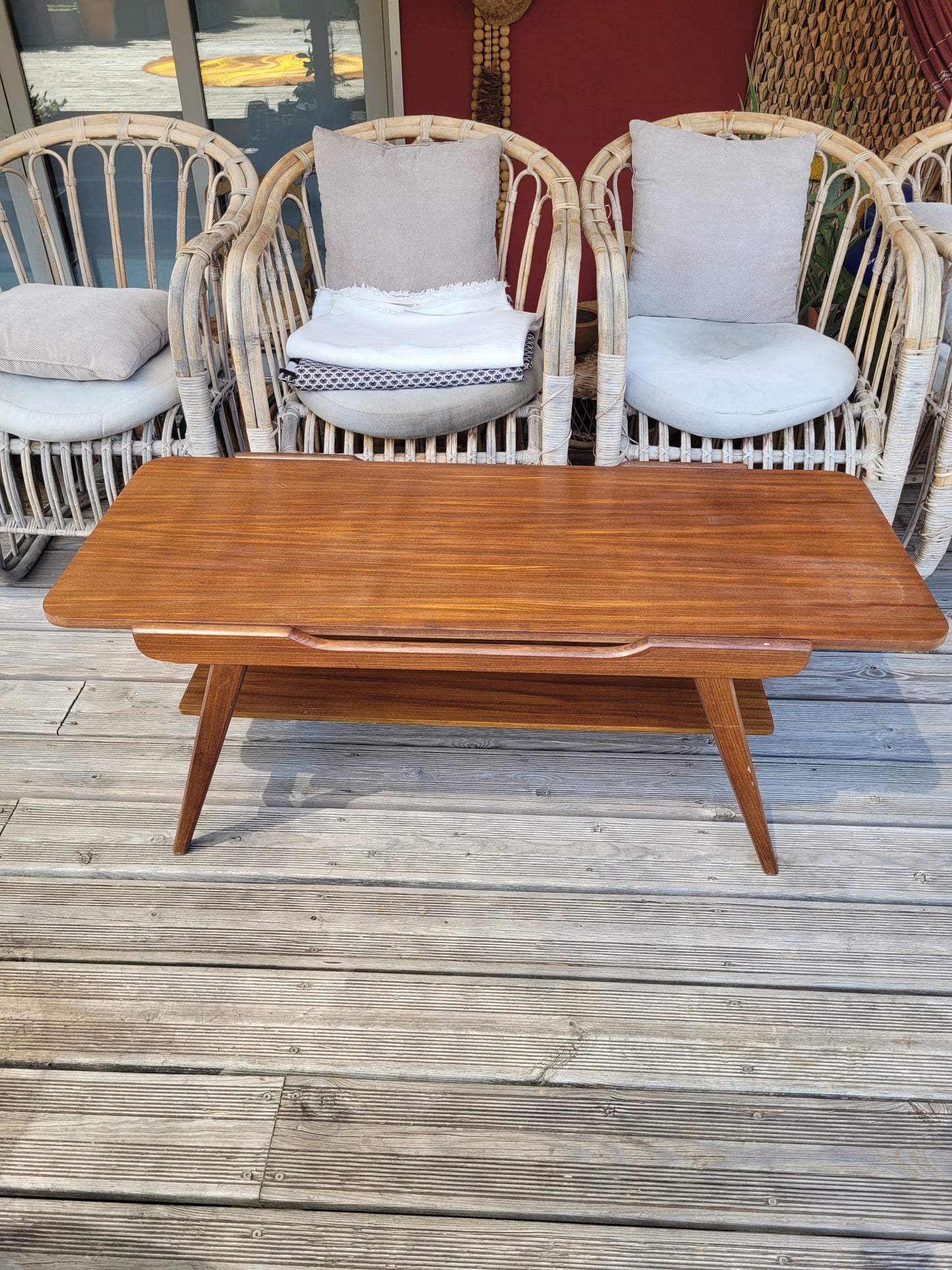 Table basse scandinave vintage - Ref 461