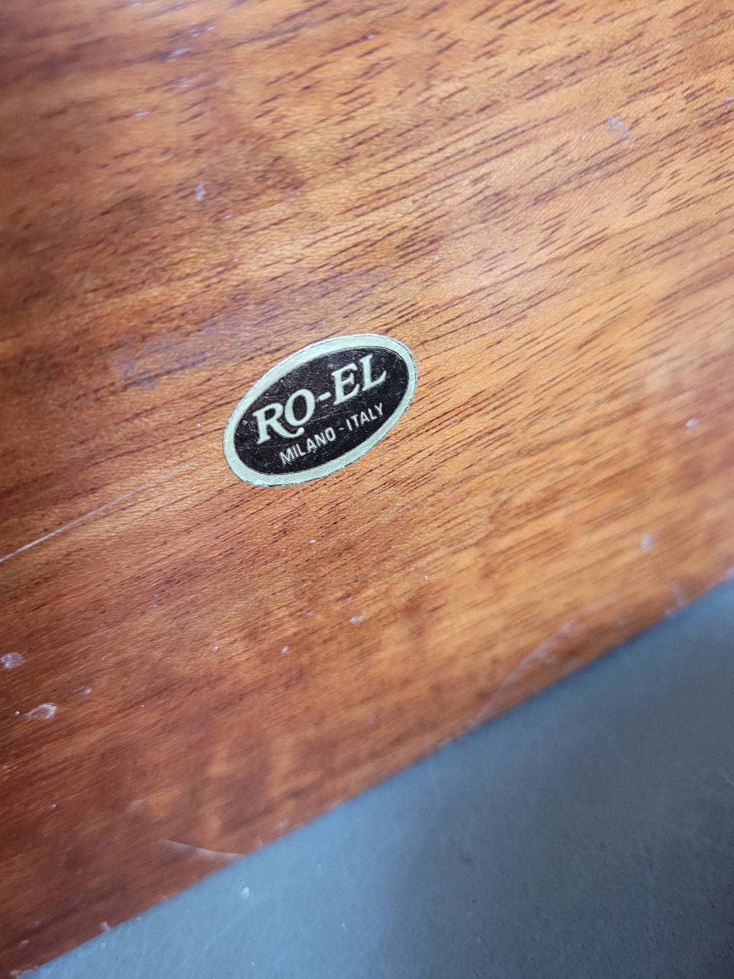 Pot à tabac et porte-pipes vintage en bois - Ref 797