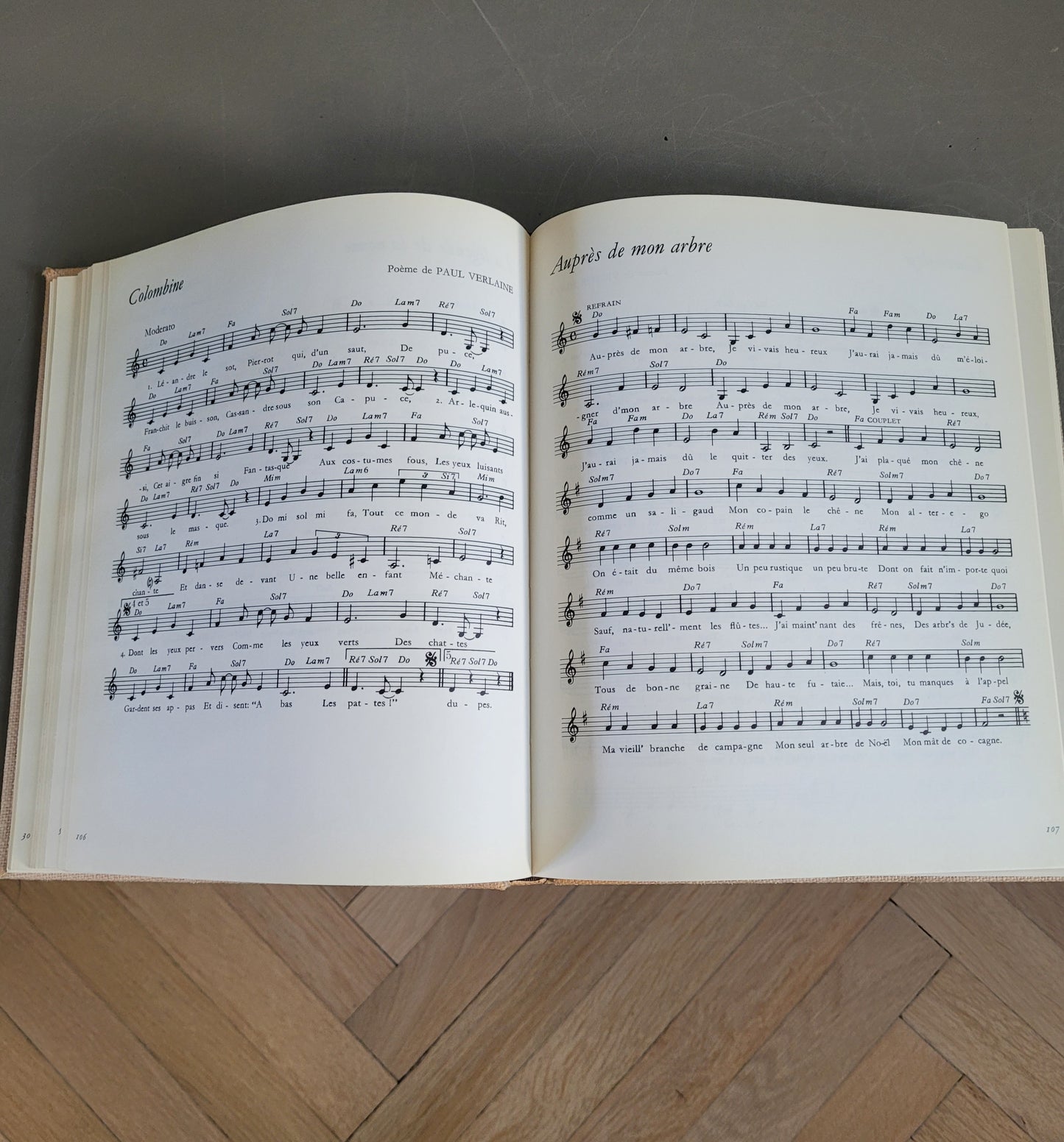 Georges Brassens Recueil de chansons, poèmes et partitions - Ref 585