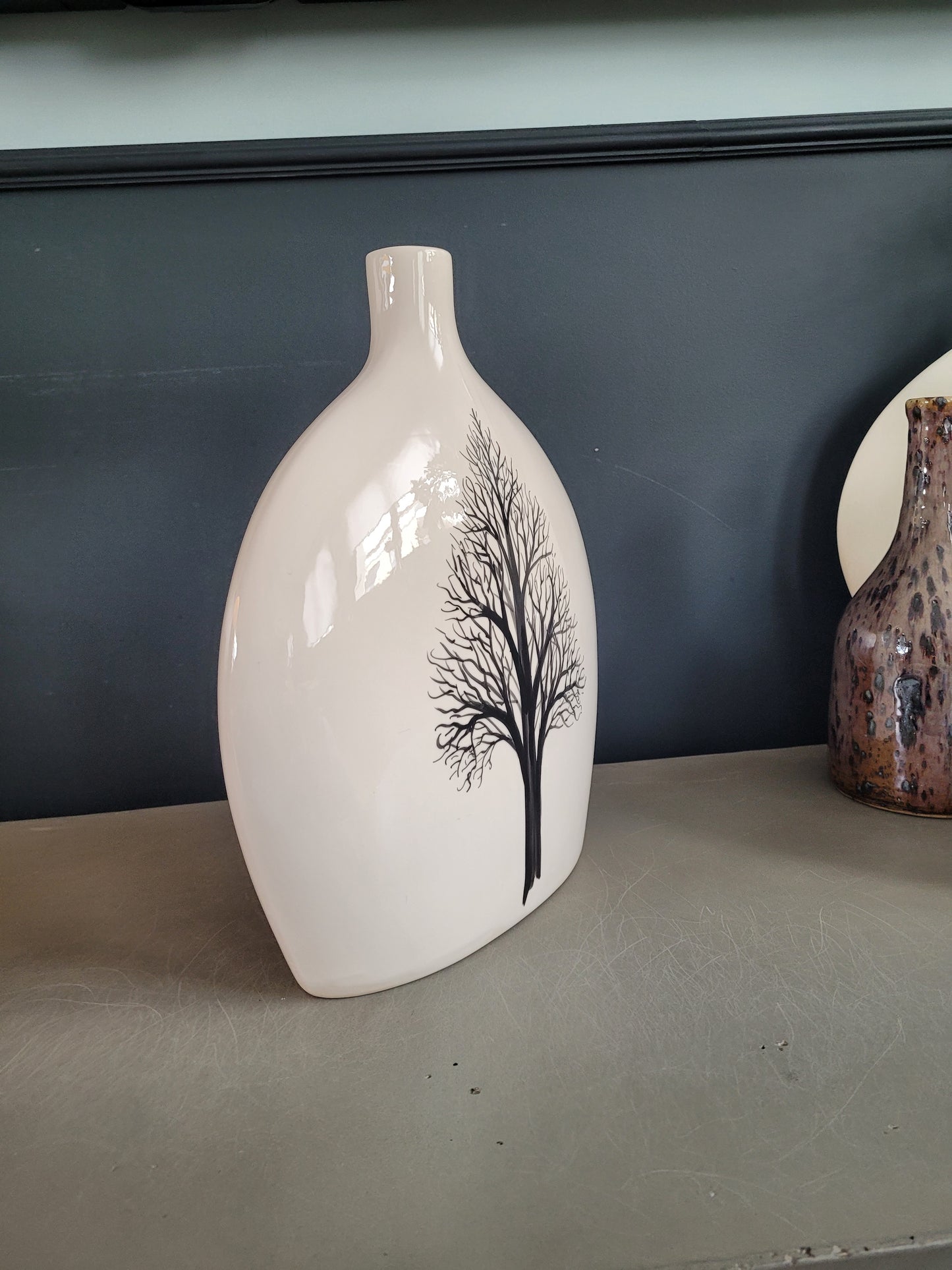 Grand vase lentille soliflore - Ref 325