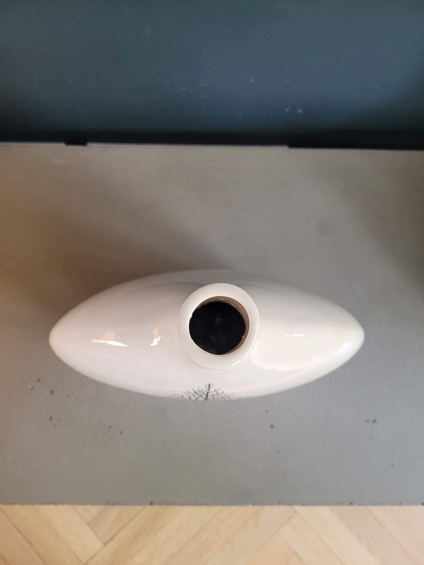 Grand vase lentille soliflore - Ref 325