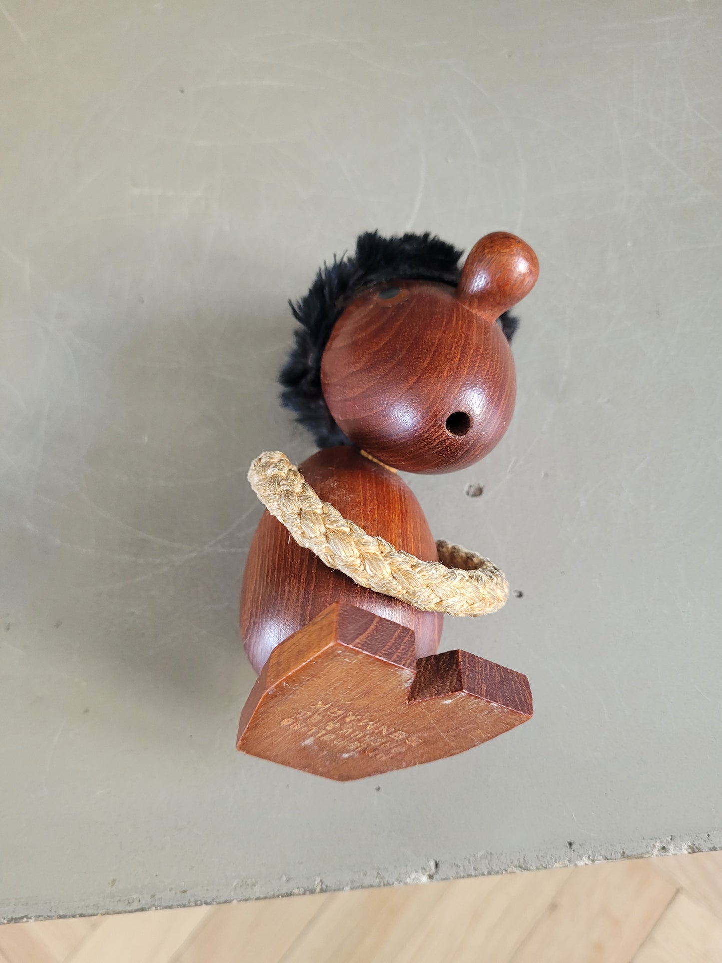 Figurine danoise vintage Pessimiste Hans Bolling- Ref 877