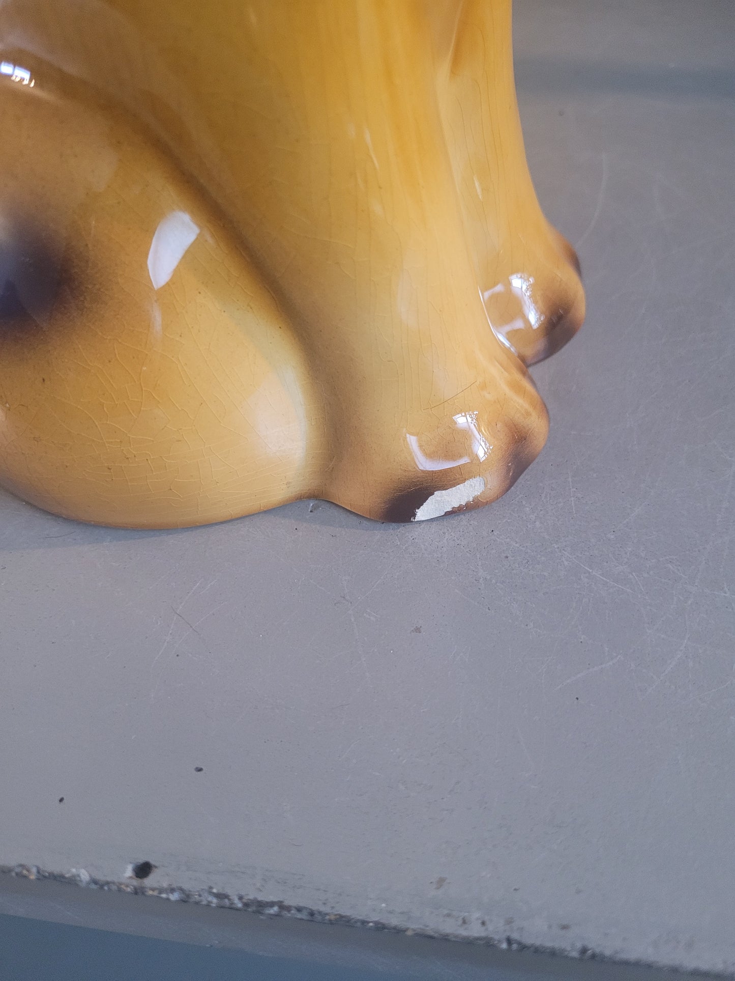 Pichet chat en céramique vintage - Ref 570