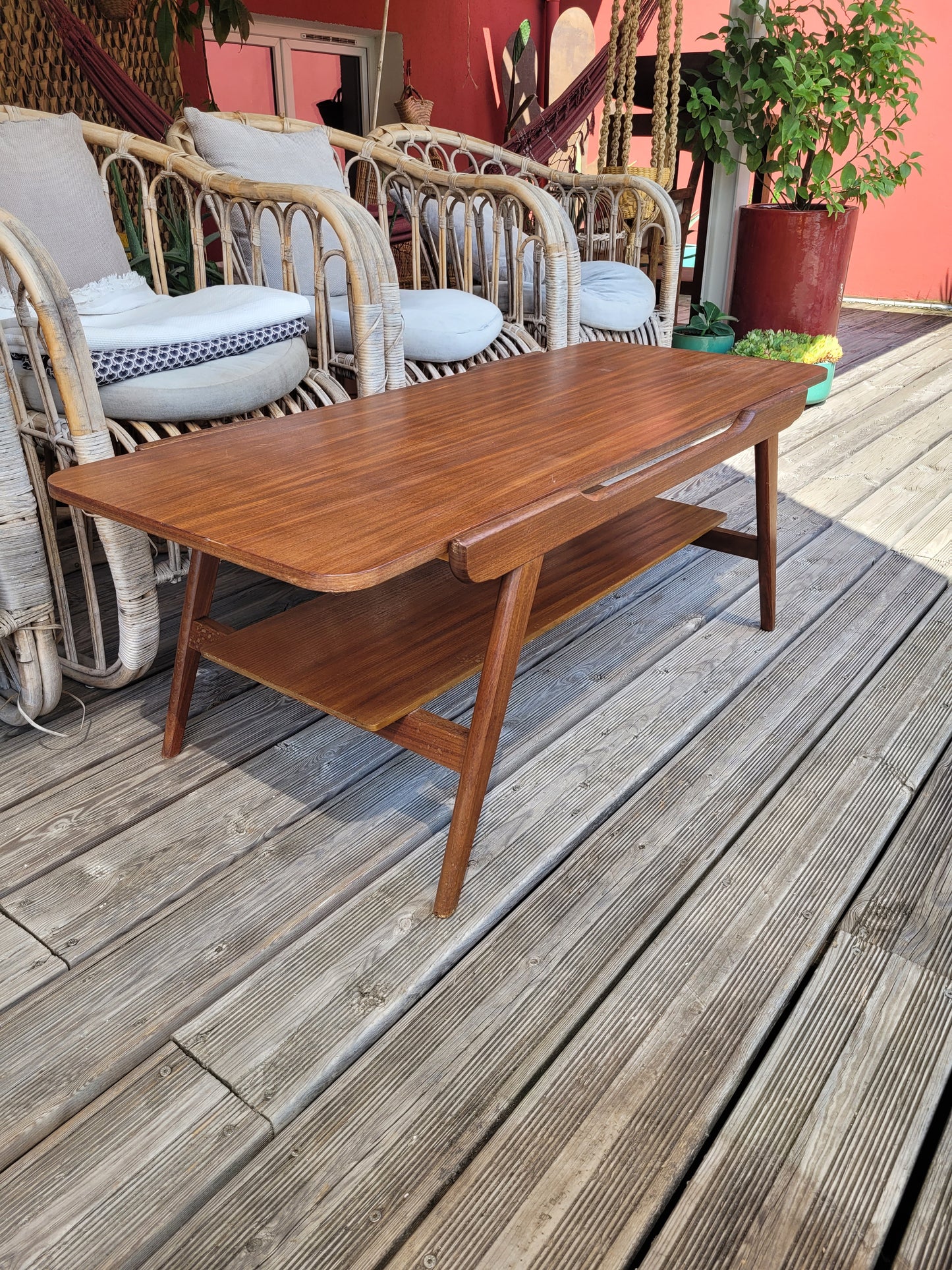 Table basse scandinave vintage - Ref 461