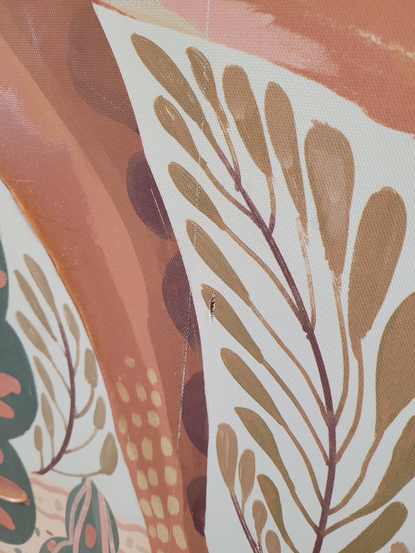 Tableau singe 120x90 - toile sur châssis - Ref 612