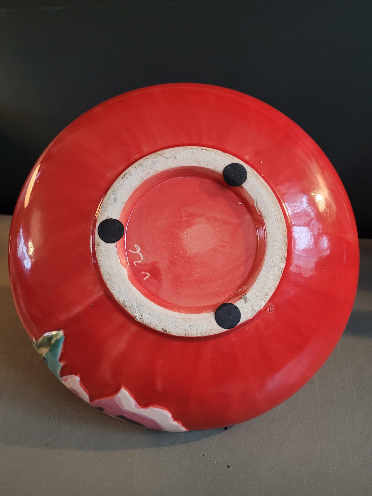 Vase soliflore barbotine - Ref 282