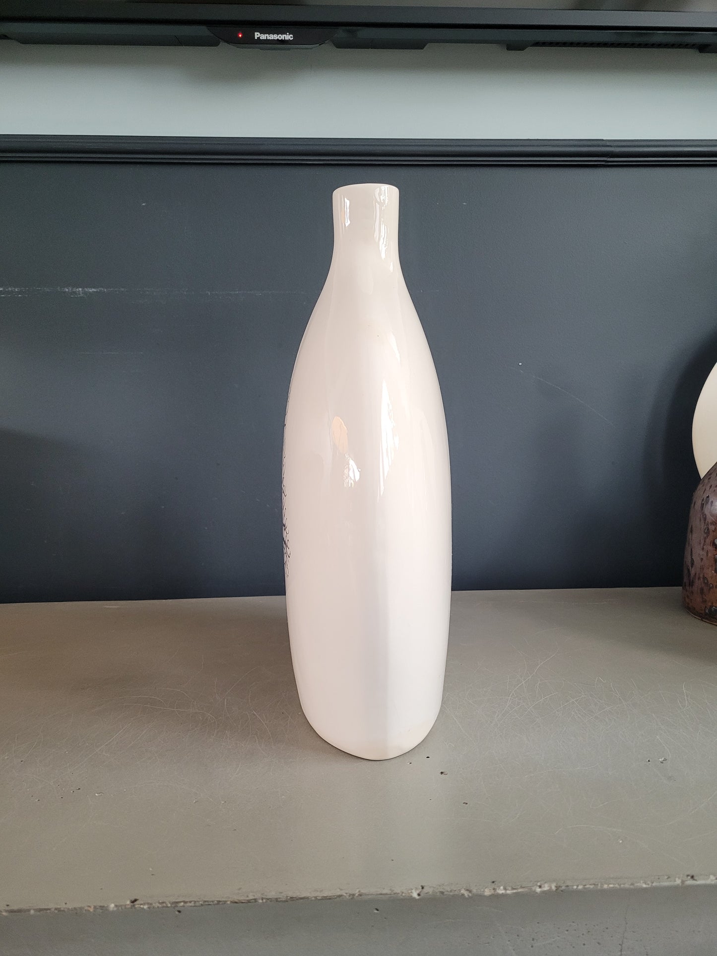 Grand vase lentille soliflore - Ref 325