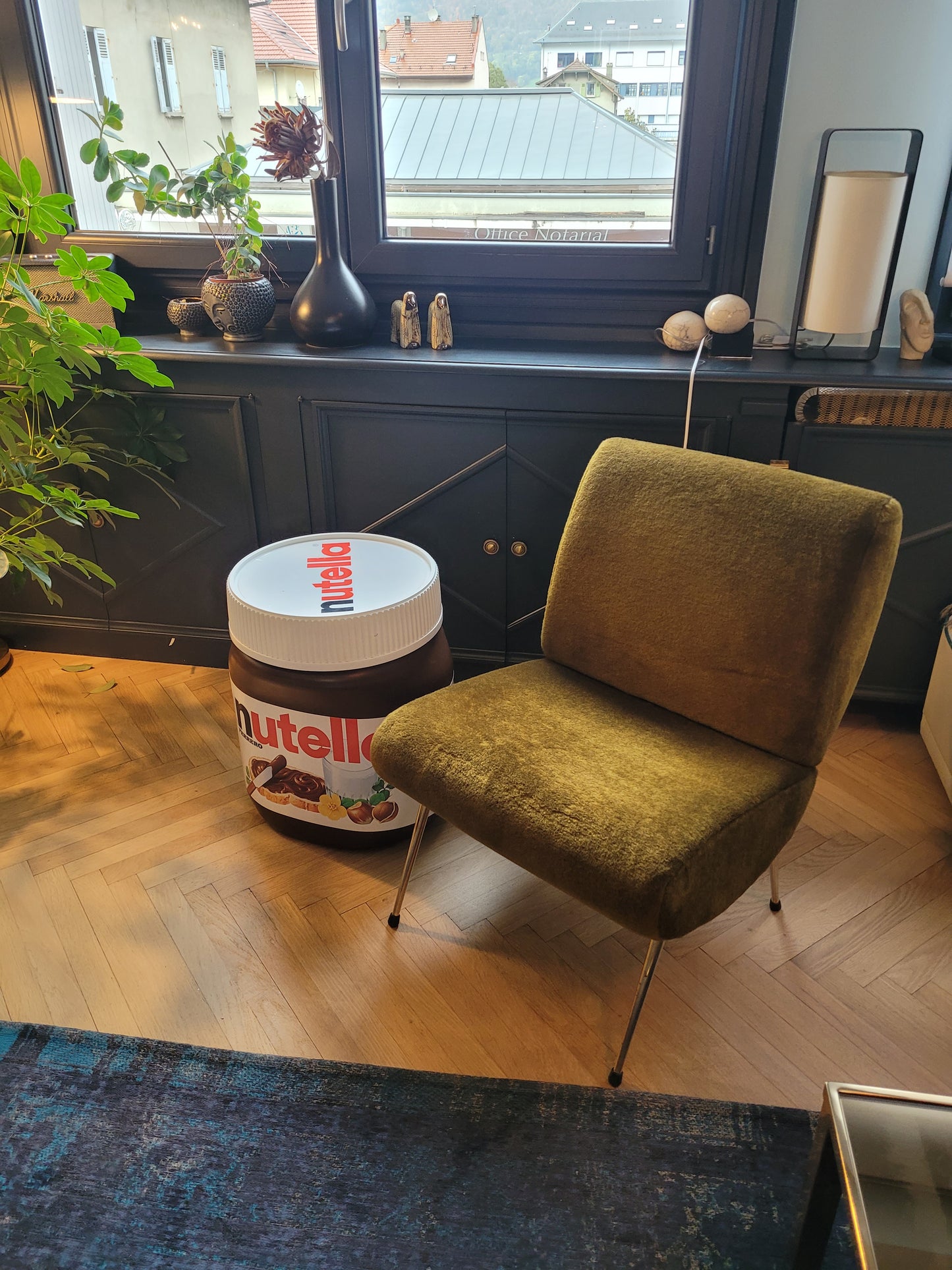 Table d'appoint / coffre Nutella - Ref 627