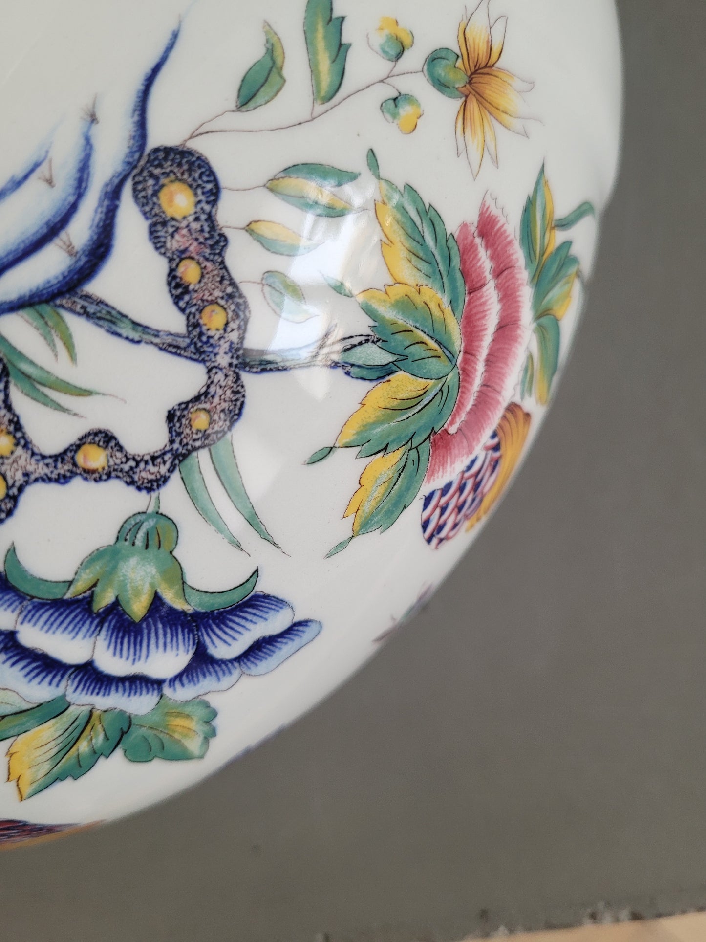 Soupière en faience émaillée Sarreguemines modèle Rouen - Compatible lave-vaisselle - Ref 392