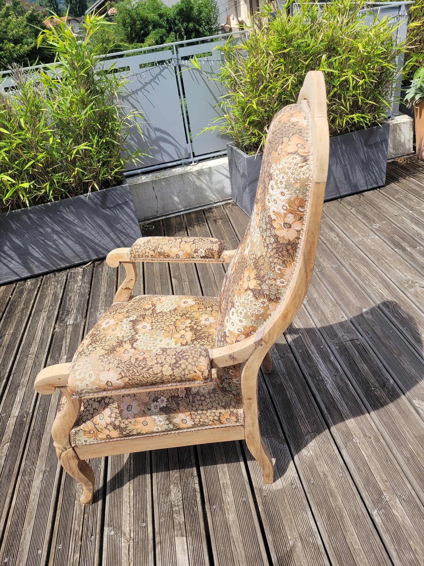 Fauteuil Voltaire ancien rénové- Ref 467