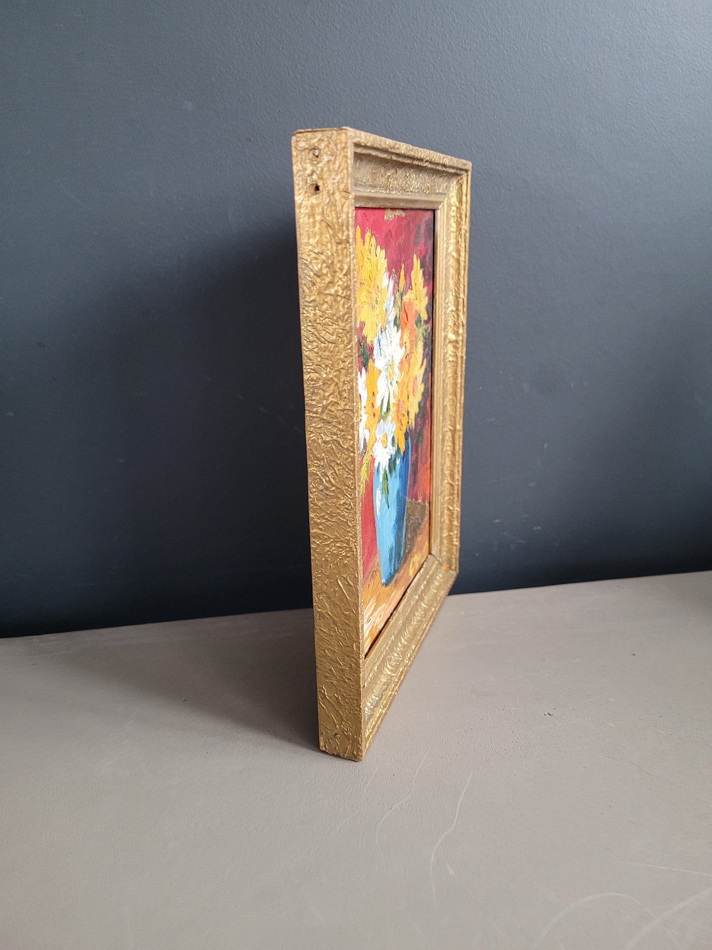 Tableau ancien huile sur bois - Ref 303