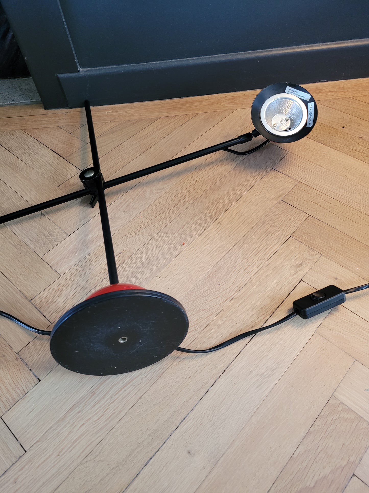 Lampe de bureau ajustable vintage - Ref 562