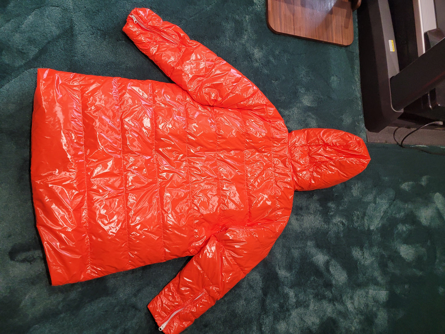 Manteau doudoune Essentiel Antwerp orange
