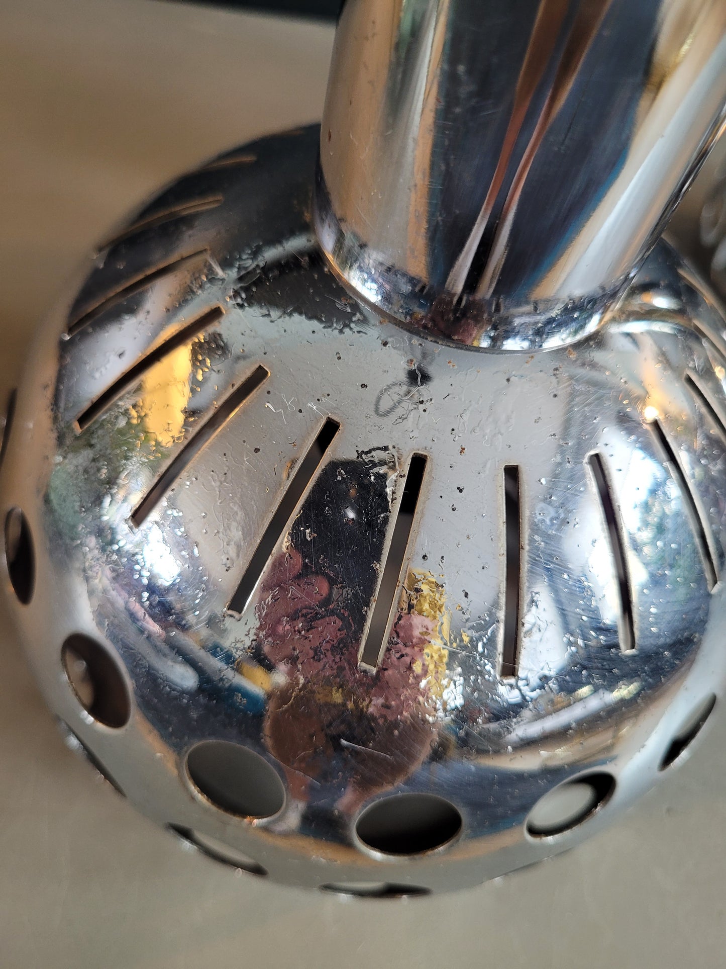 Ensemble applique + suspension vintages chromées - Ref 650