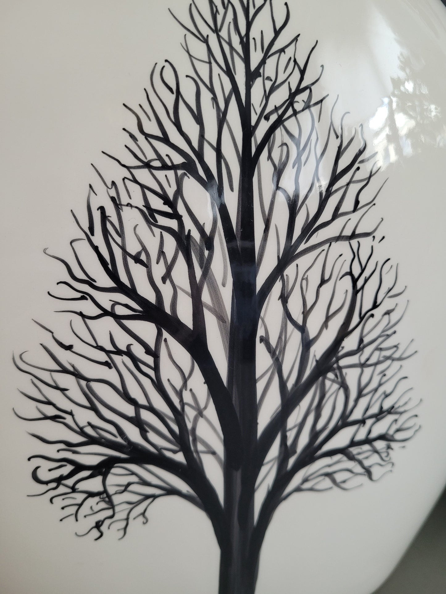 Grand vase lentille soliflore - Ref 325