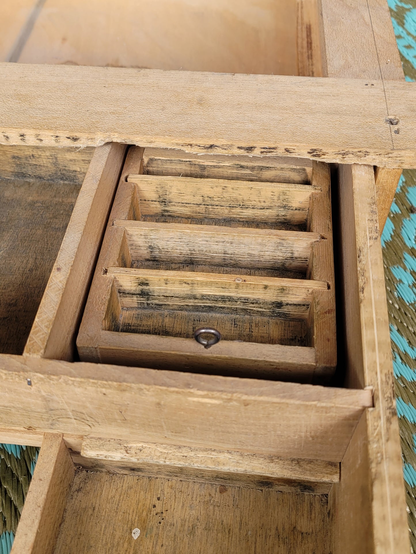 Tiroir caisse ancien à code et sonnette - Ref 288