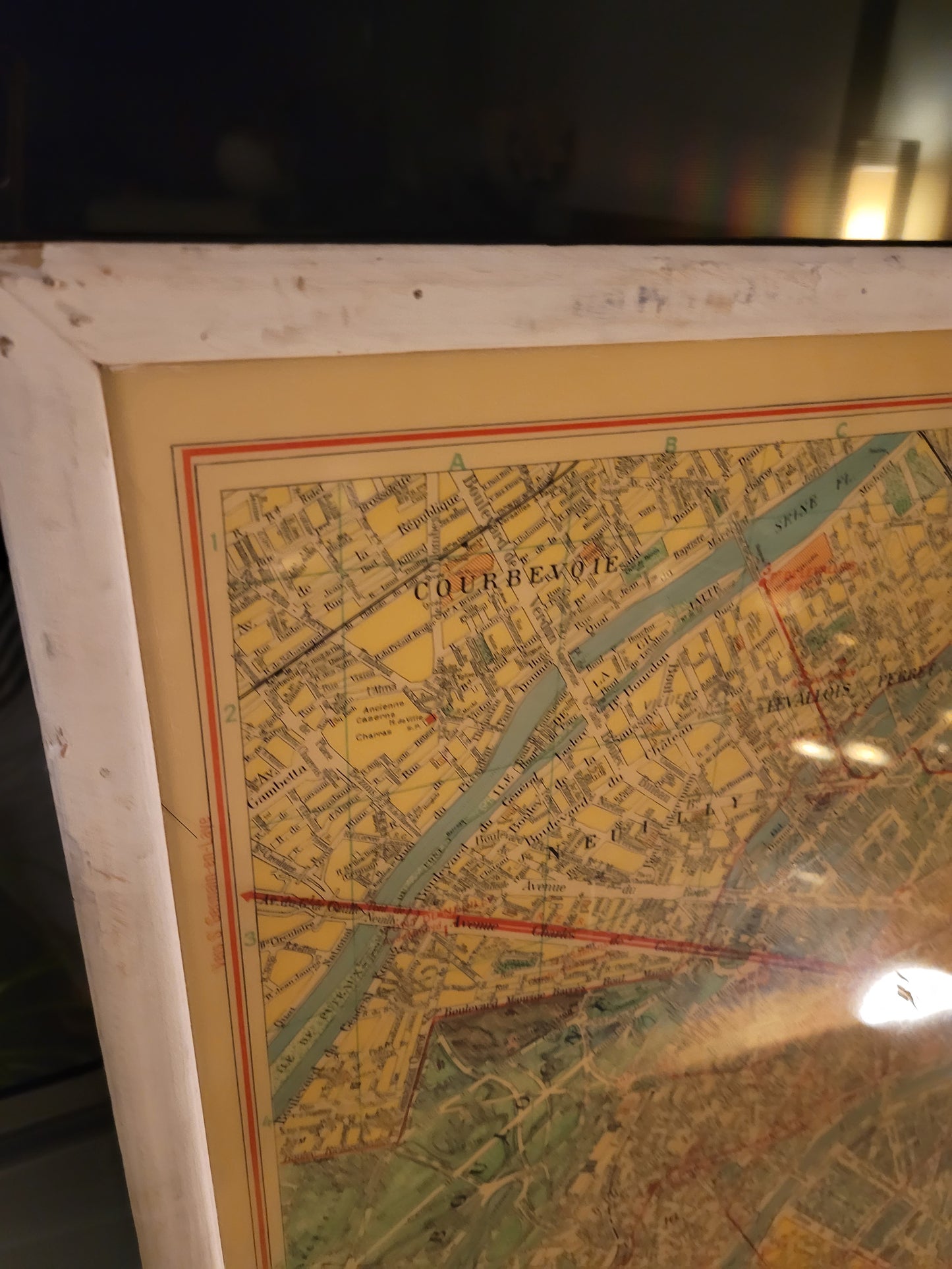 Plan de Paris mural de 1974 - Cartes Taride - Ref 626