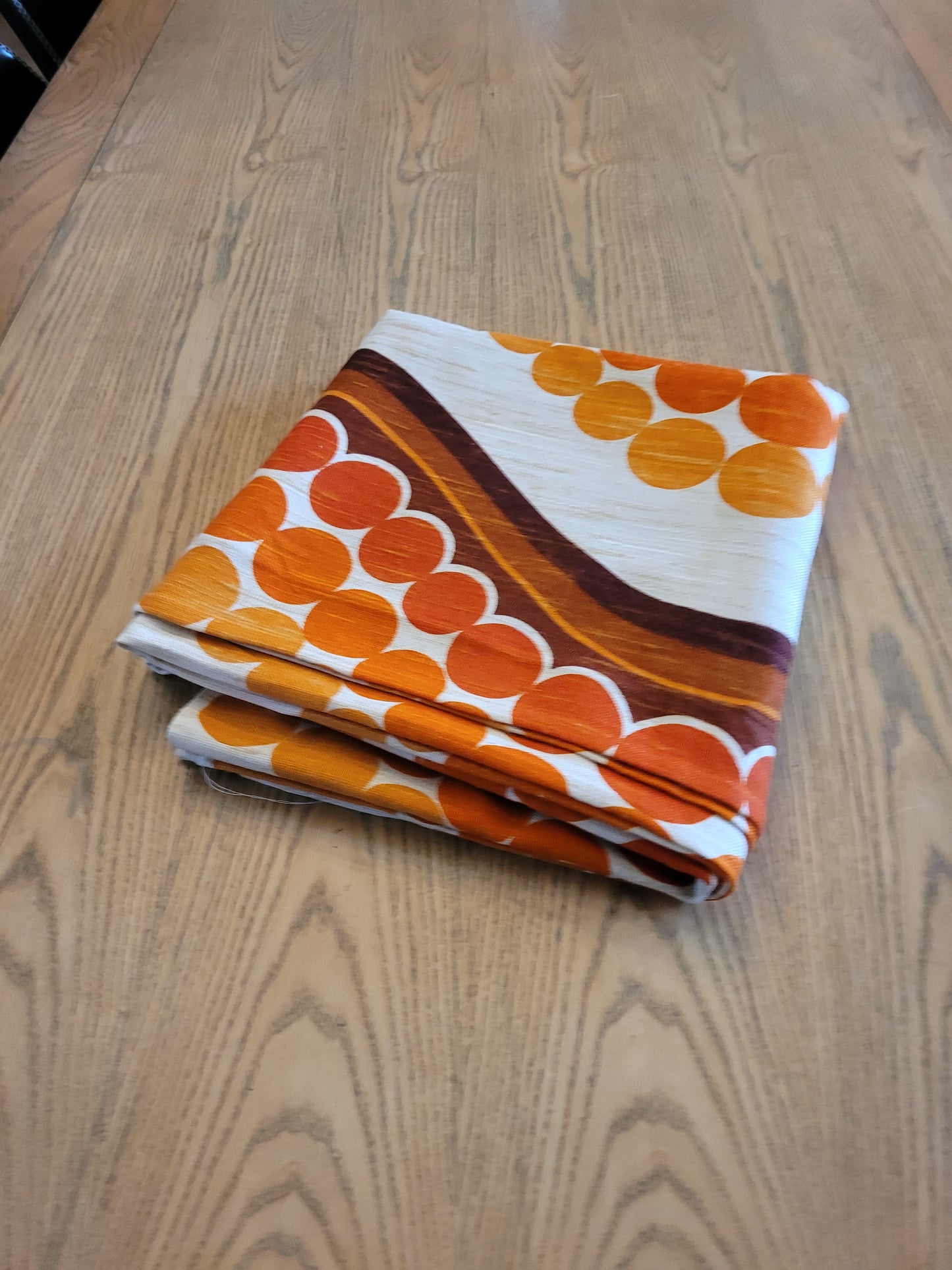 Nappe vintage / tissu 247x120cm - Ref 628