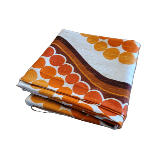 Nappe vintage / tissu 247x120cm - Ref 628