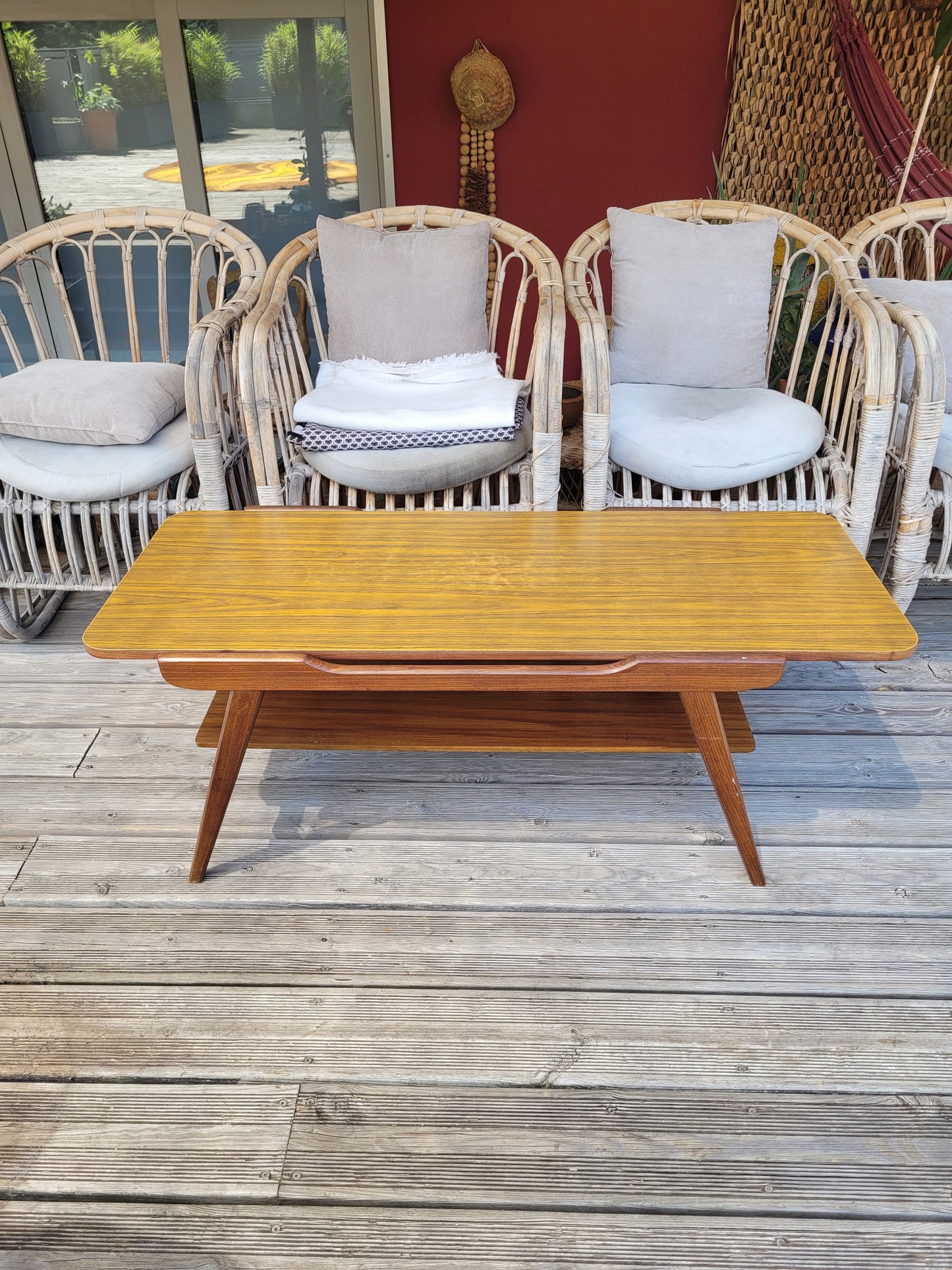 Table basse scandinave vintage - Ref 461