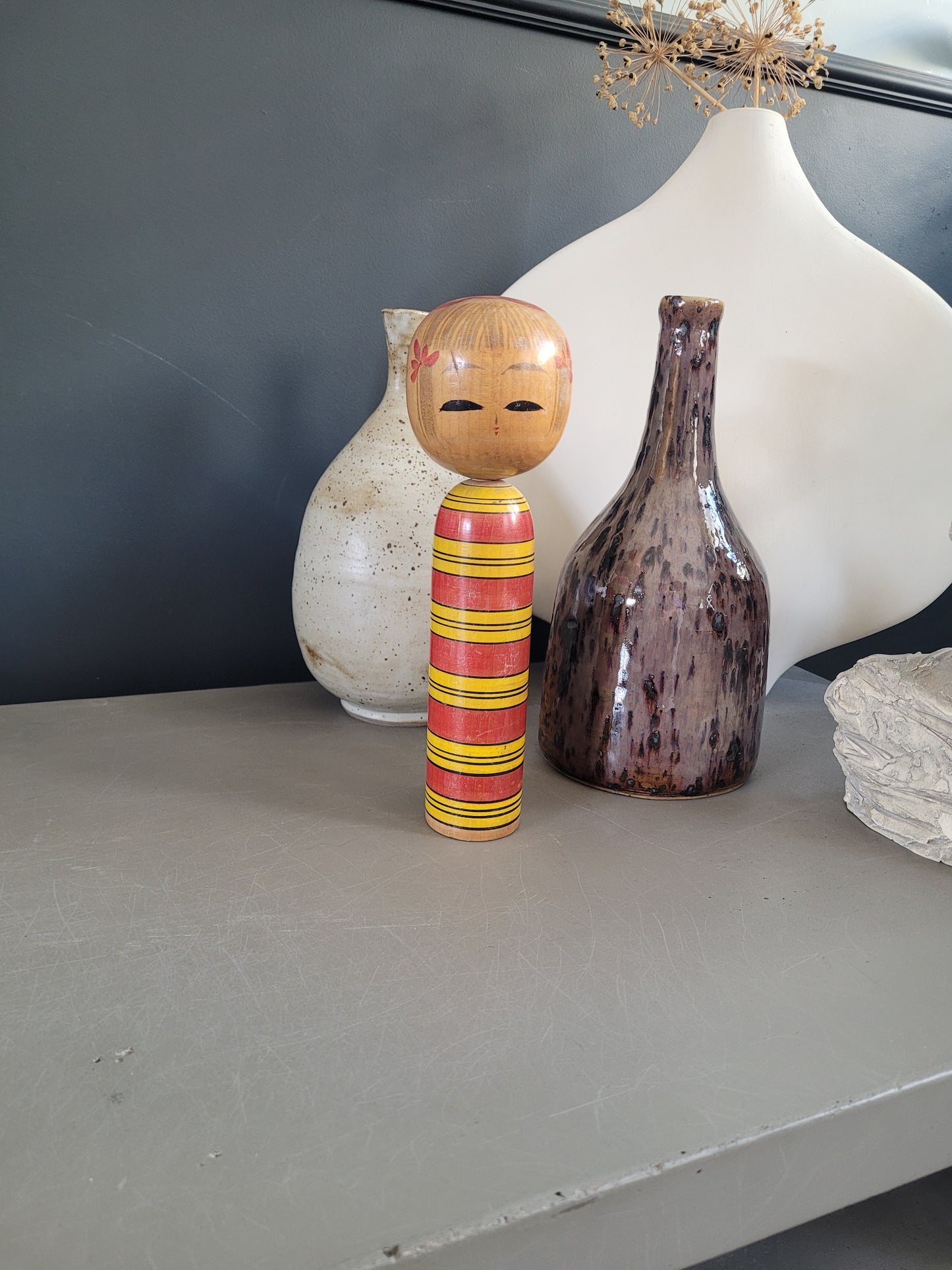 Authentique poupée Kokeshi ancienne - Ref 892