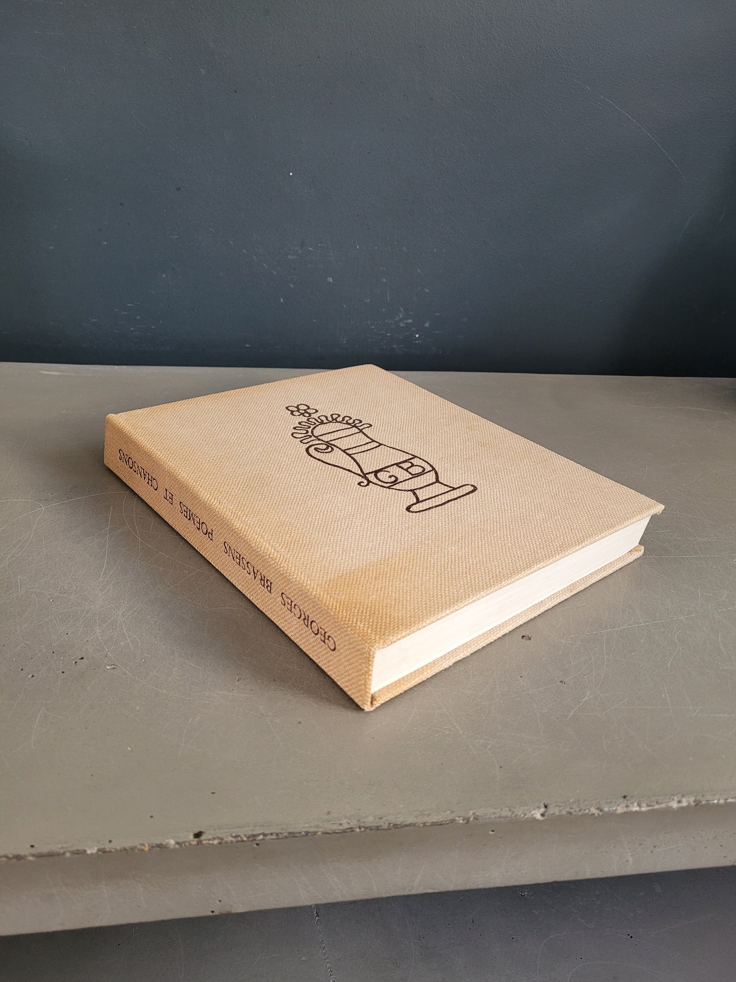 Georges Brassens Recueil de chansons, poèmes et partitions - Ref 585