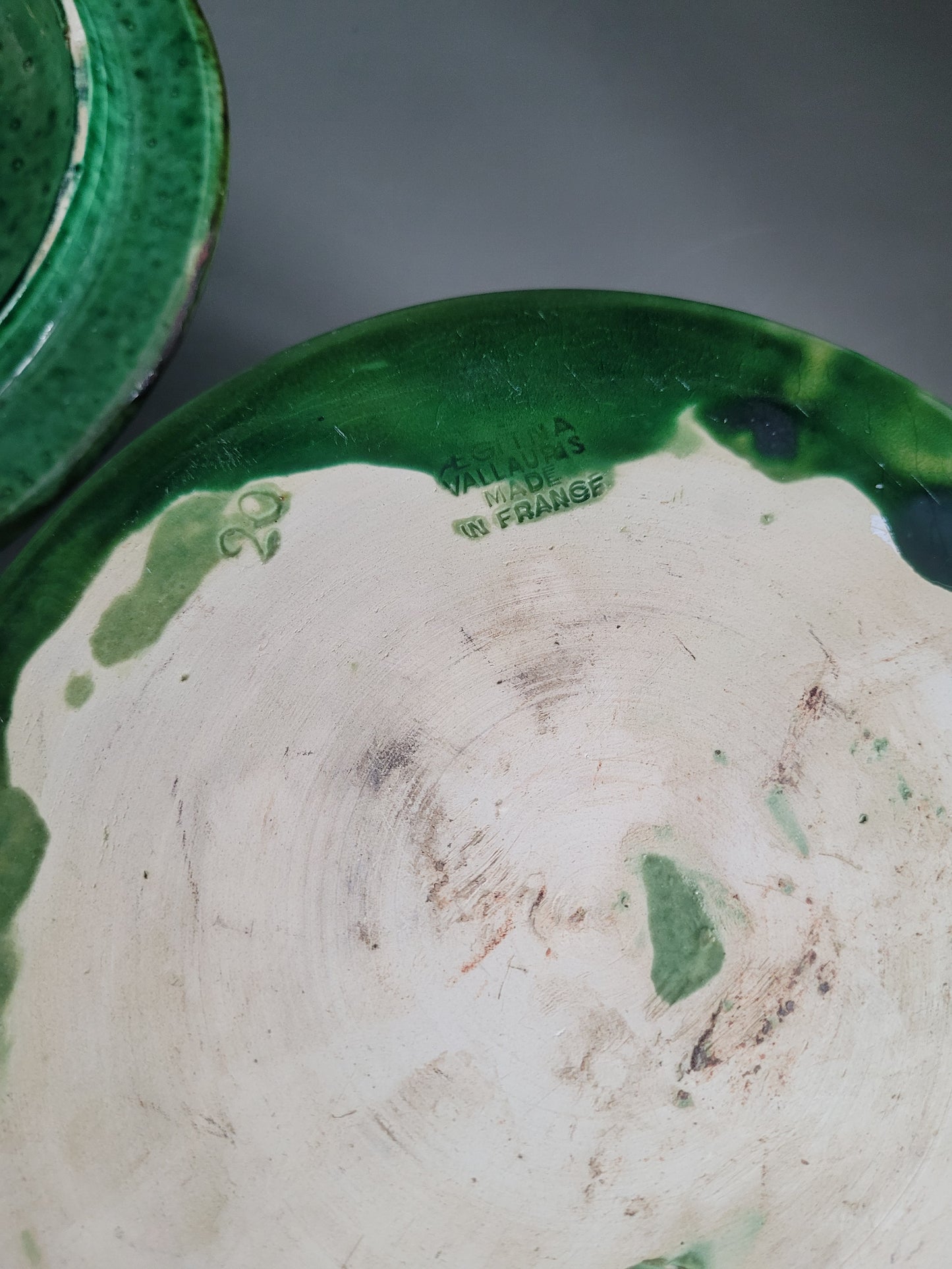 Caquelon à couvercle en terre cuite Vallauris - Ref 324