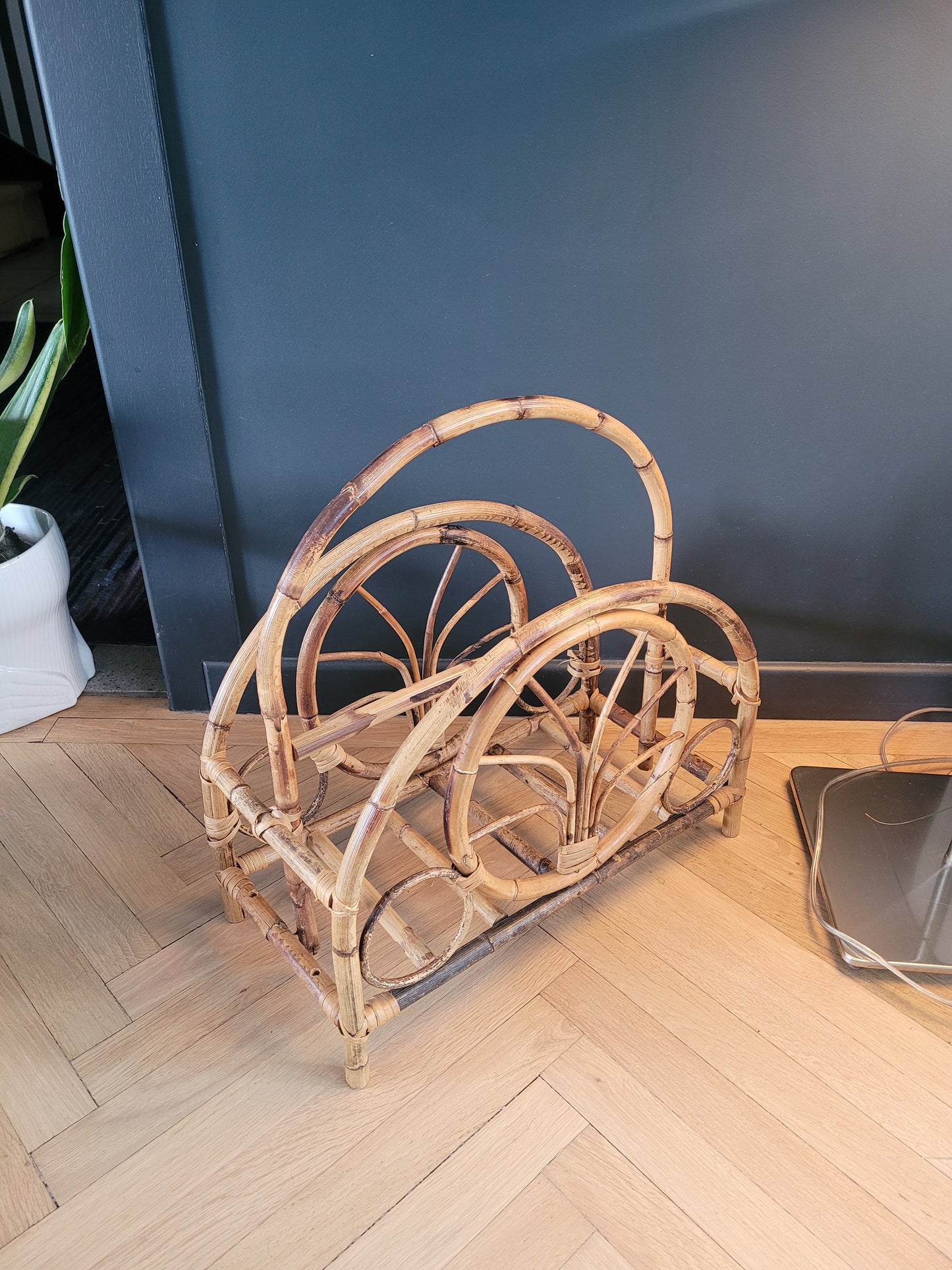 Porte-revues en bambou vintage - Ref 483
