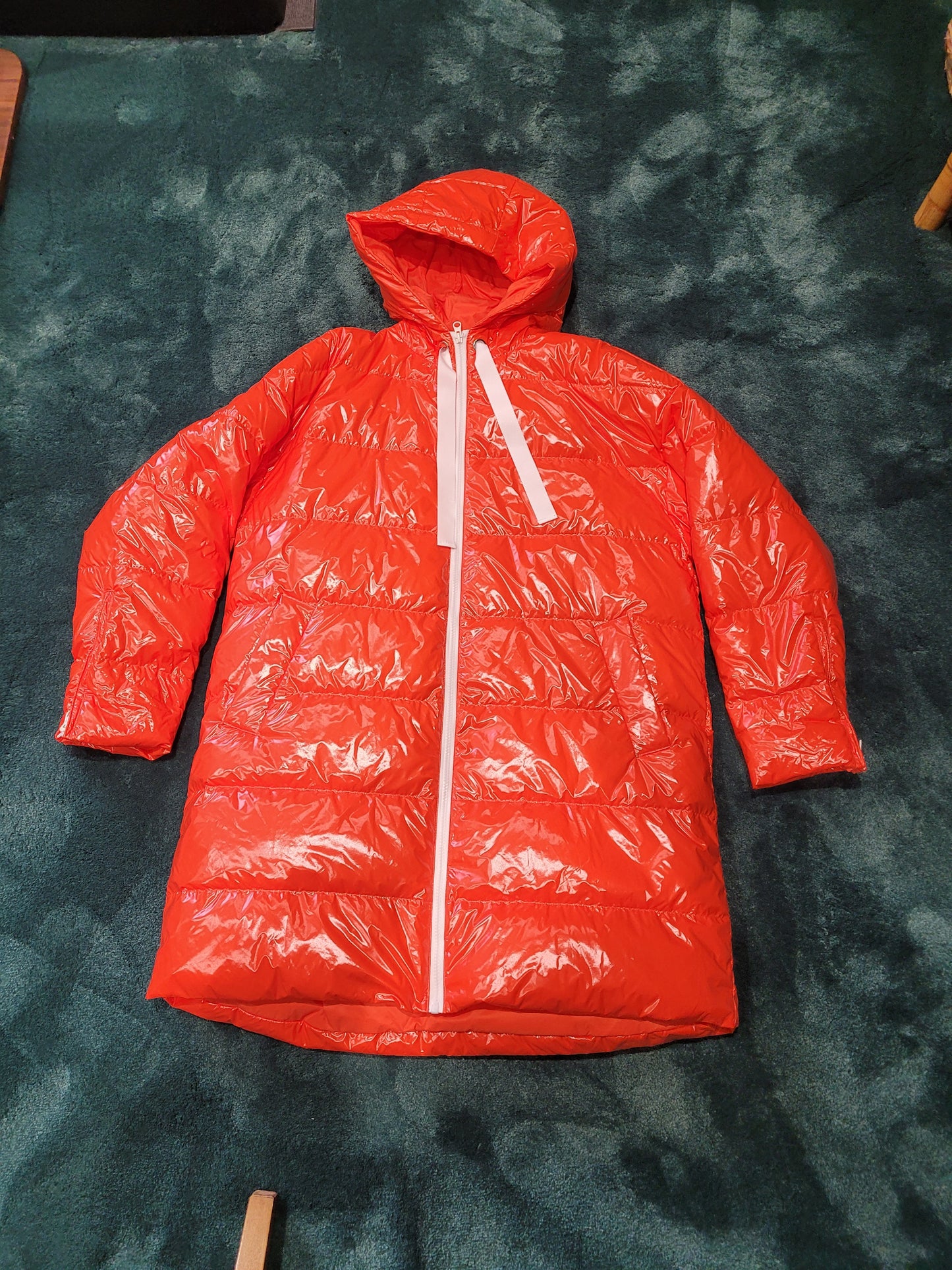 Manteau doudoune Essentiel Antwerp orange