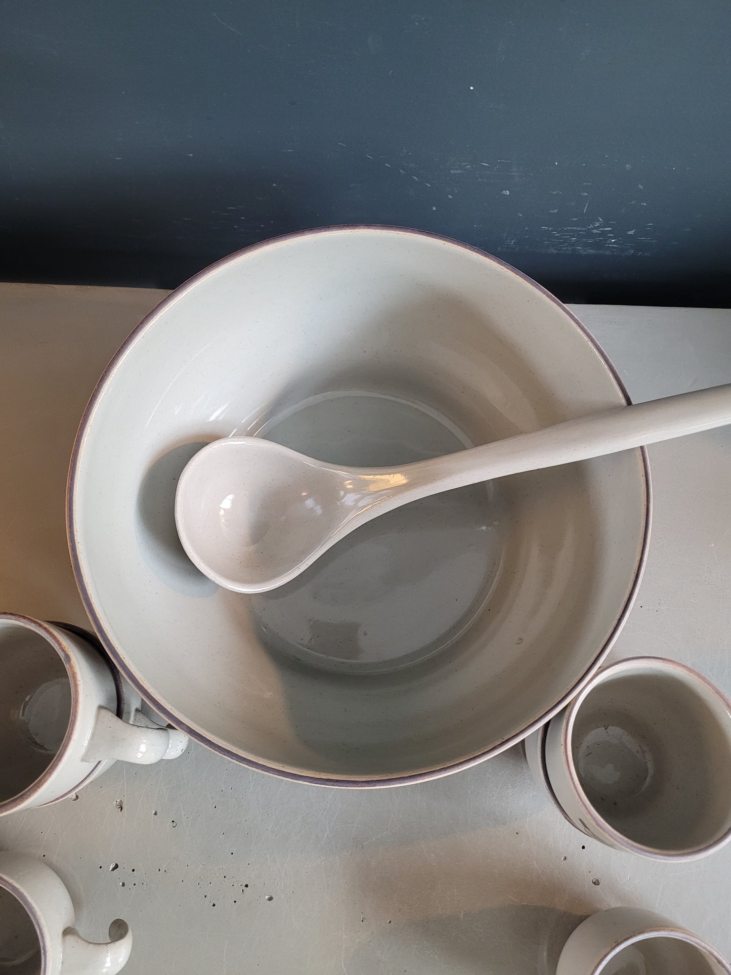 Service à salade de fruits Grès de l'Arnon - 649