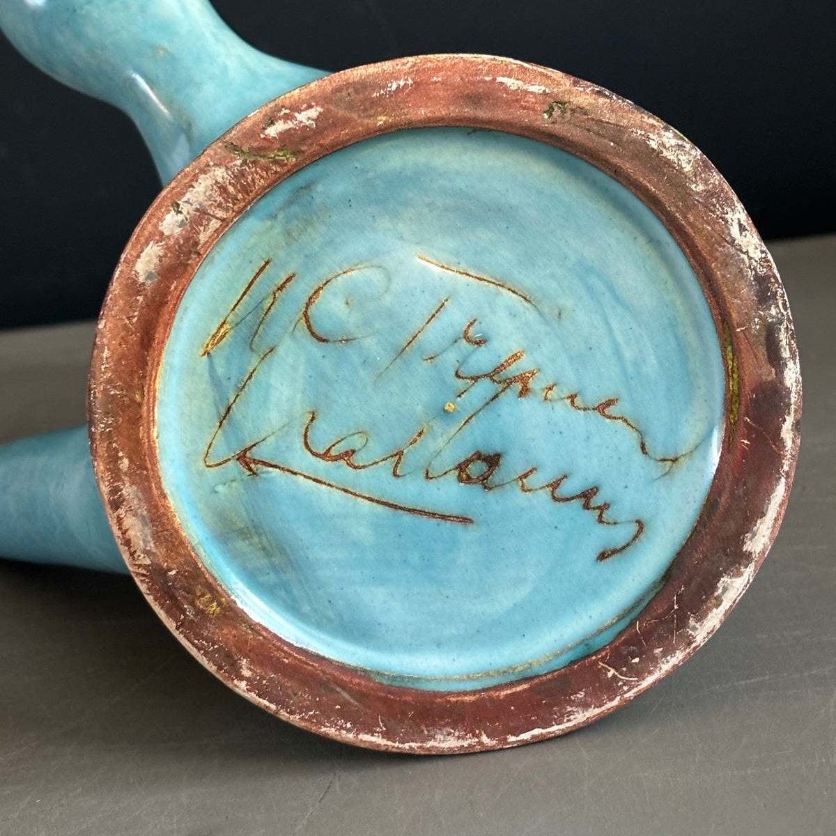 Théière en céramique de Marie-Christine Treinen - Vallauris - Ref 1396