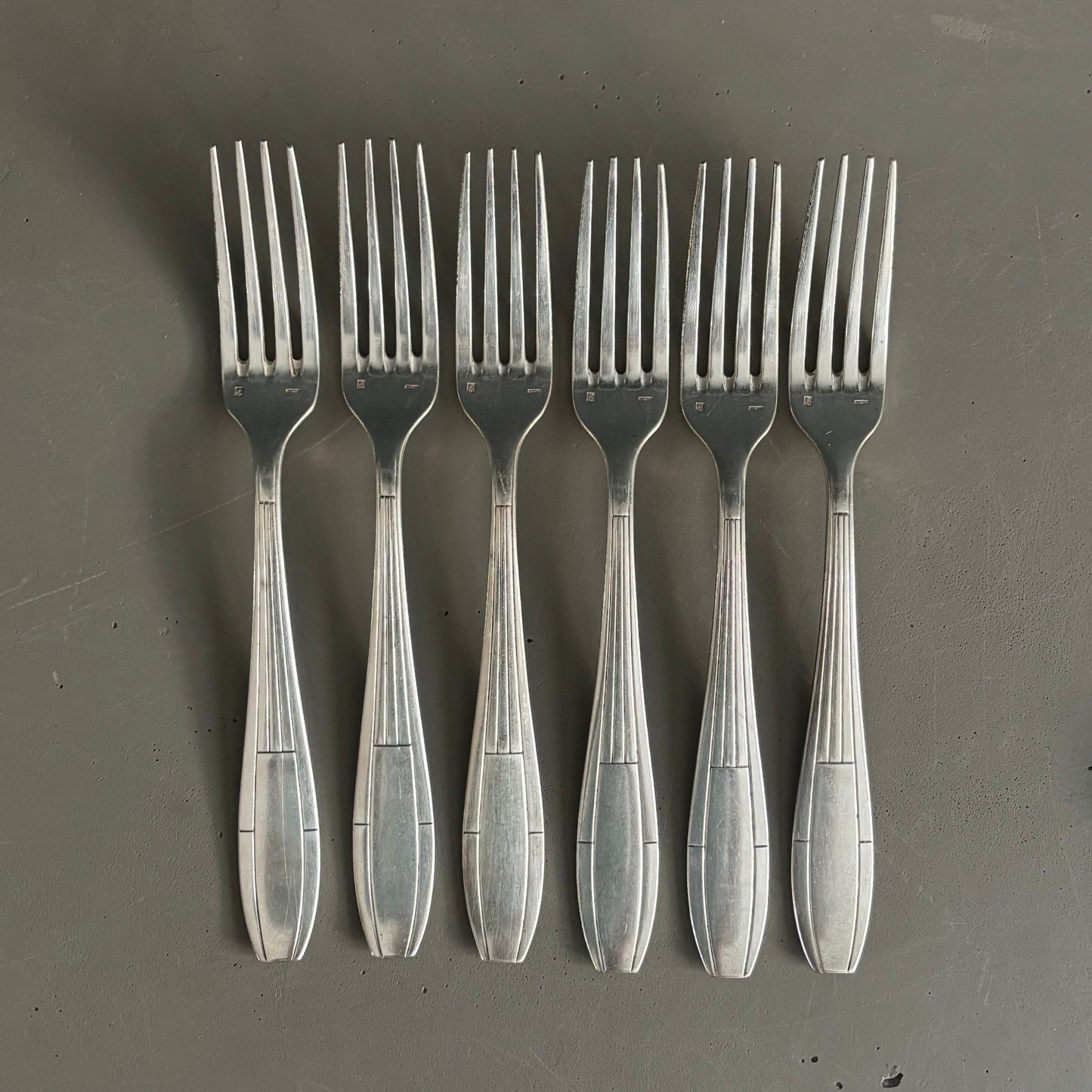 Lot de couverts en métal argenté - Ref 1255