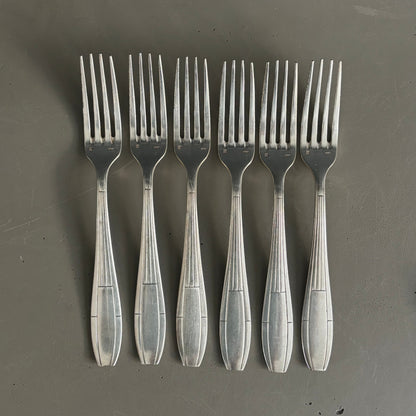 Lot de couverts en métal argenté - Ref 1255