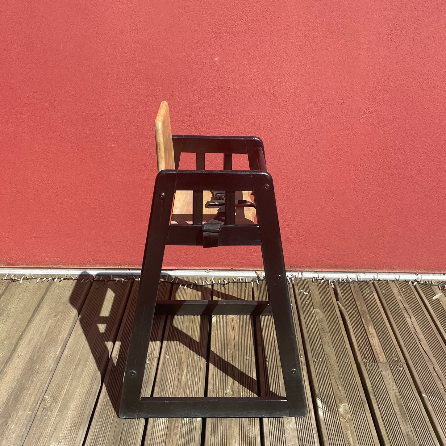 Chaise haute pour bébé en bois - Ref 950