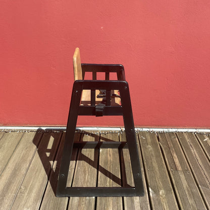 Chaise haute pour bébé en bois - Ref 950
