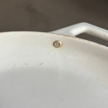 Cocotte scandinave en fonte laquée blanche Copco 1004 Denmark - Ref 1392