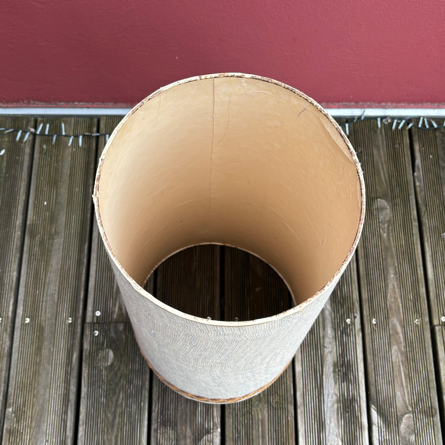 Grand abat-jour vintage 80cm - Ref 1253