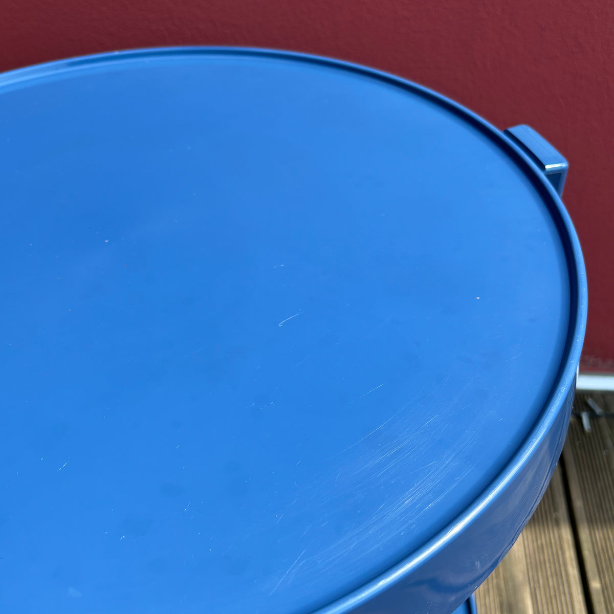 Desserte roulante space-age bleu marine - Ref 1283