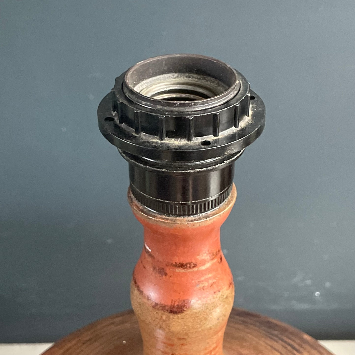 Pied de lampe vintage en céramique - Ref 1143