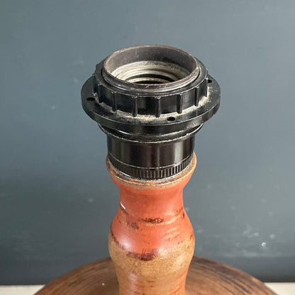 Pied de lampe vintage en céramique - Ref 1143