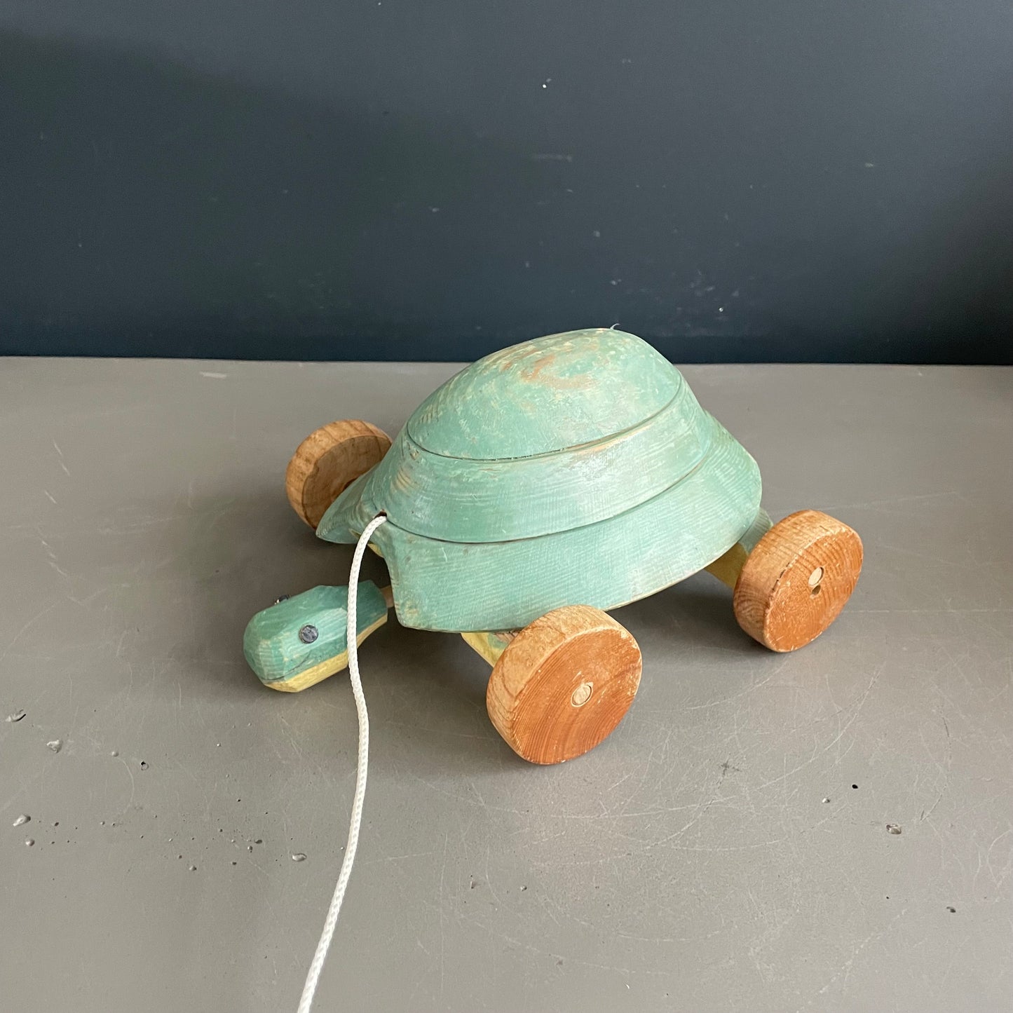 Jouet à tirer en bois tortue Longeville - Ref 1102