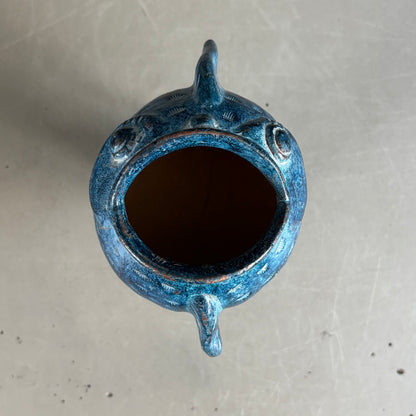 Vase - cendrier poisson en céramique vintage - Ref 1282
