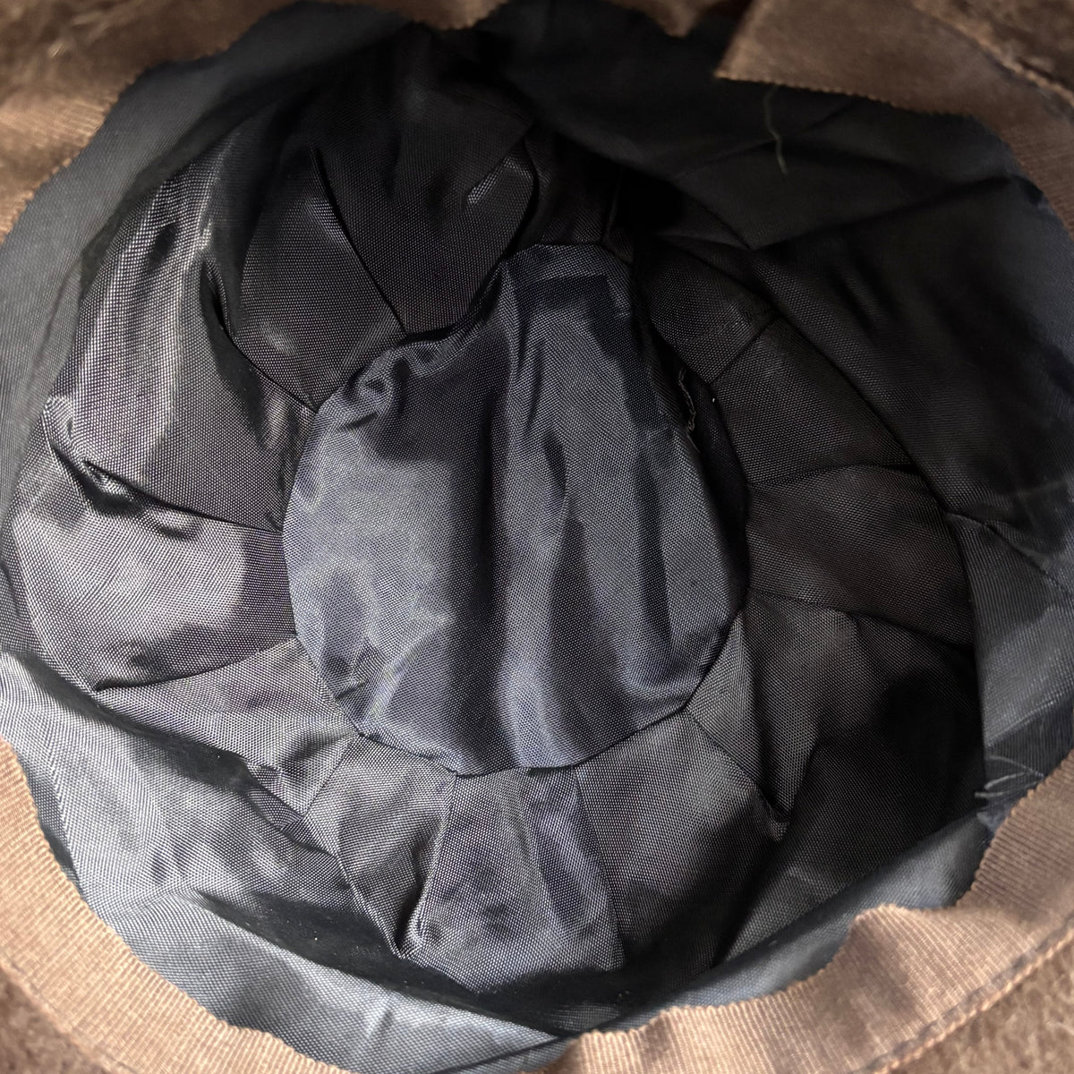 Chapeau en feutre mélusine brun - Taille S - Ref 1382