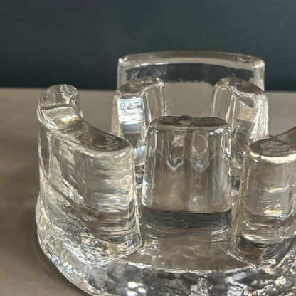 Chauffe-plat en verre moulé pressé - Ref 1256