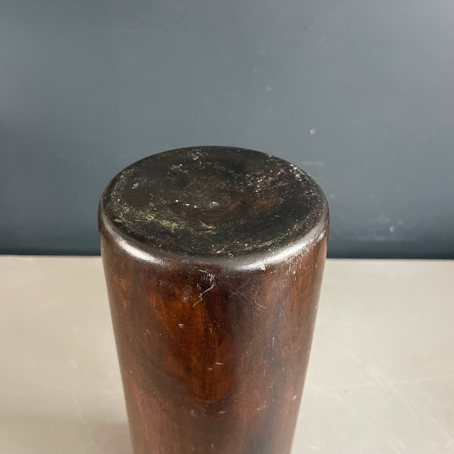 Cache pot en bois vintage - Ref 1088