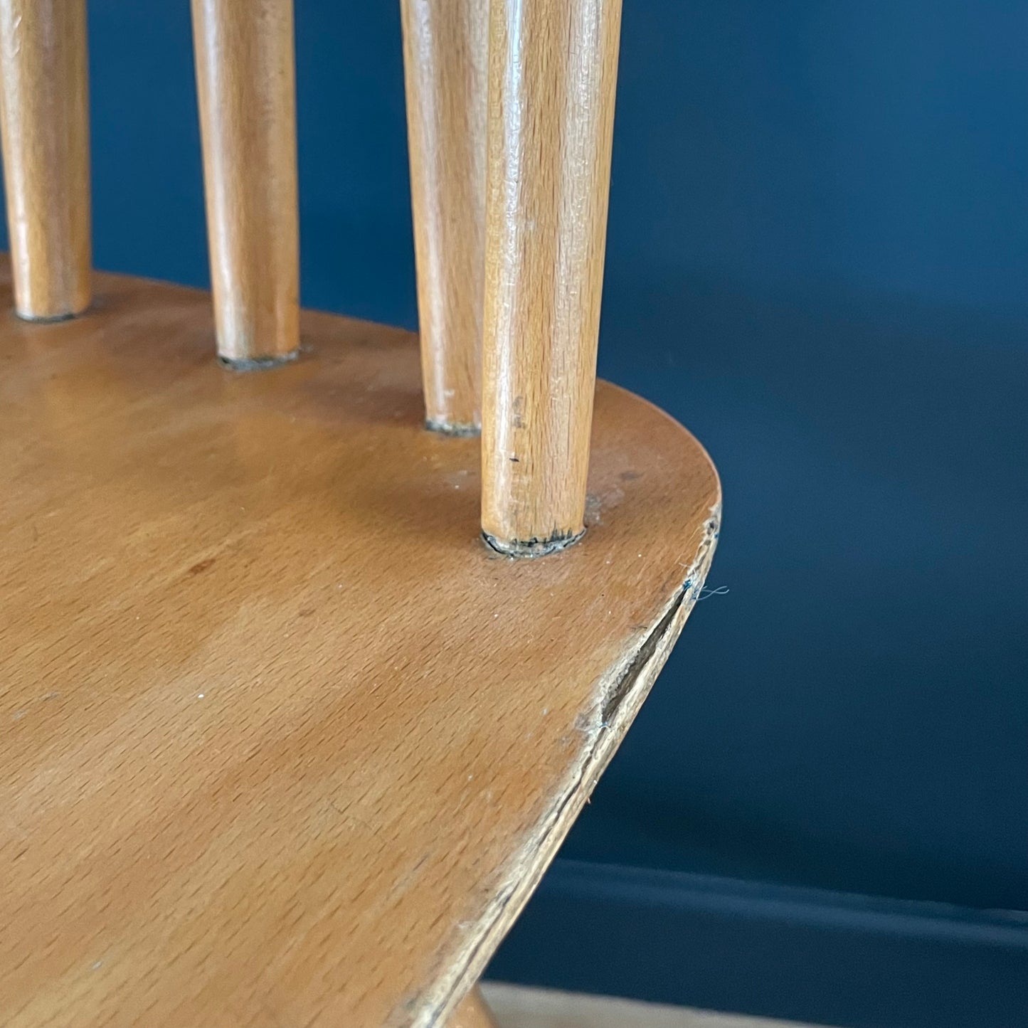 Chaise scandinave à barreaux 1950 - Ref 1209