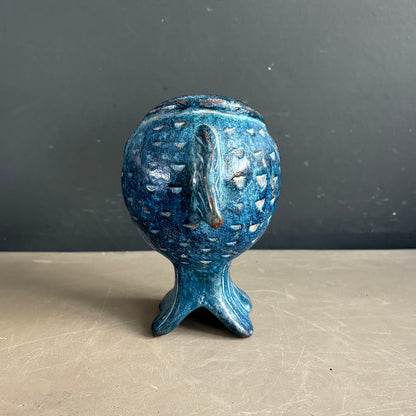 Vase - cendrier poisson en céramique vintage - Ref 1282
