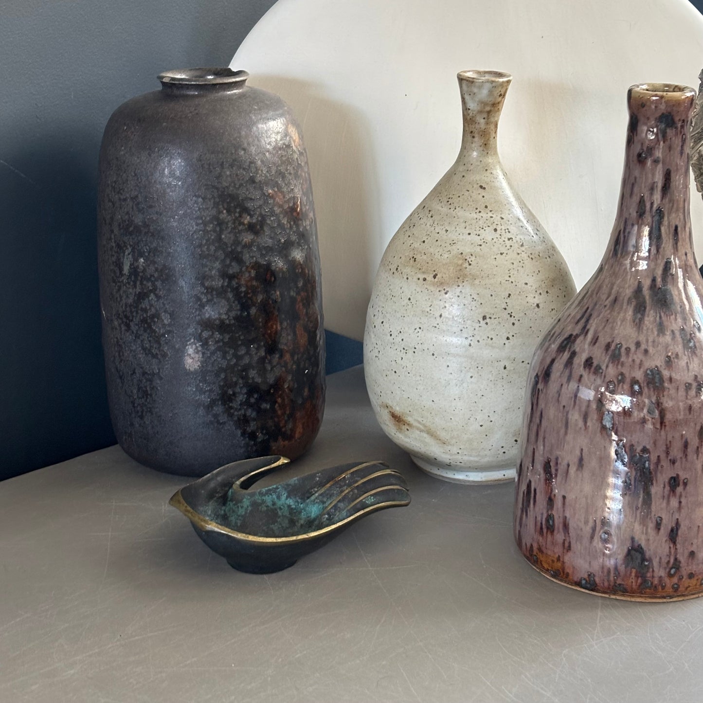 Vide-poche main en bronze Éditions Gerfaux 60-70 - Ref 1323